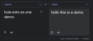 Google Speaker Translate